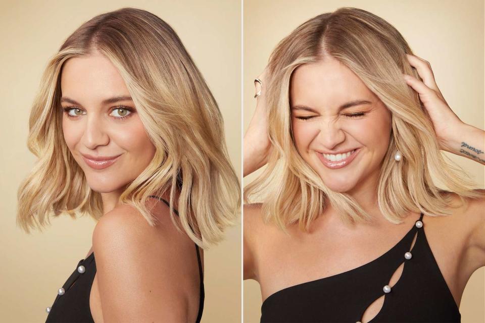 <p>Courtesty of Pantene</p> Kelsea Ballerini