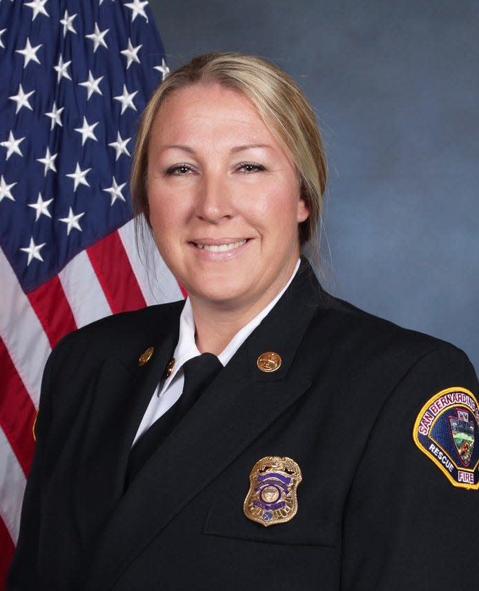 San Bernardino County Fire Chief Dan Munsey recently announced the promotion of Hesperia native and Battalion Fire Chief Kelly Anderson to Assistant Chief of the North Desert Division.