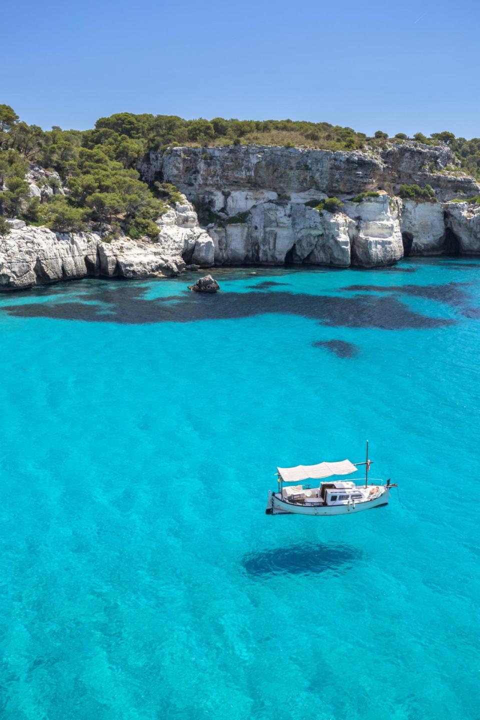 Cala Macarelleta in Spain