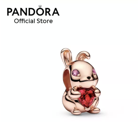 Pandora Chinese Year of The Rabbit 14k rose gold-plated Charm. PHOTO: Lazada