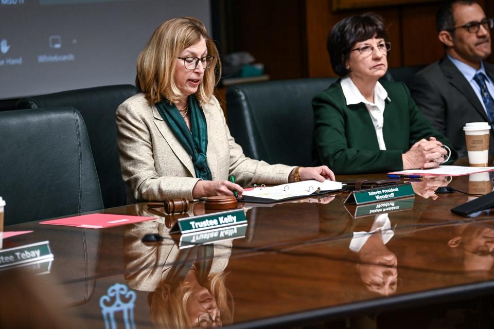 Former Provost and now interim President Teresa Woodruff's reasoning behind a decision to force out former business school Dean Sanjay Gupta drew criticism in a report initiated by the Board of Trustees.