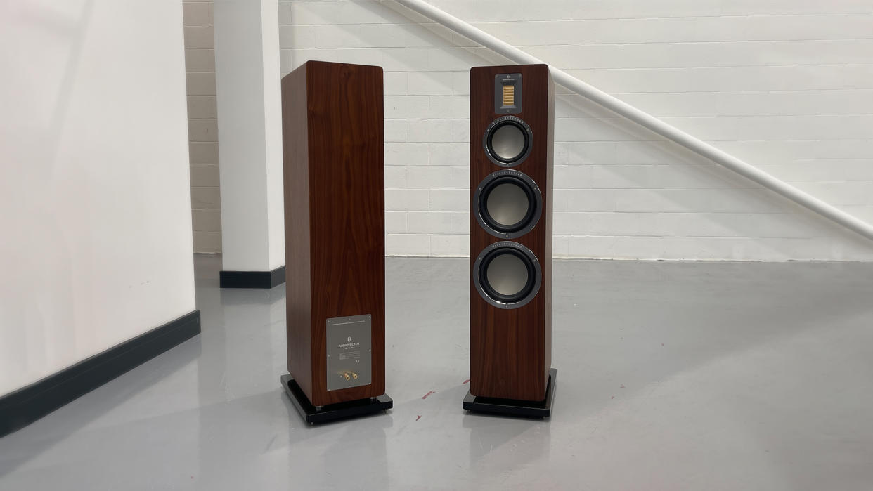  Floorstanding speakers: Audiovector QR 7. 