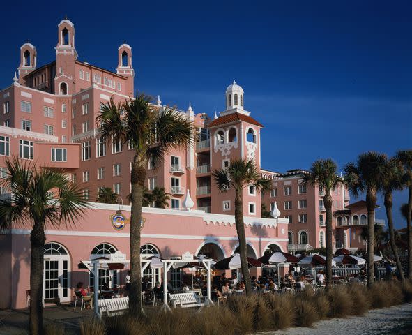 <p> Peter Pearson/Getty Images </p> The Don CeSar in St. Petersburg, Florida