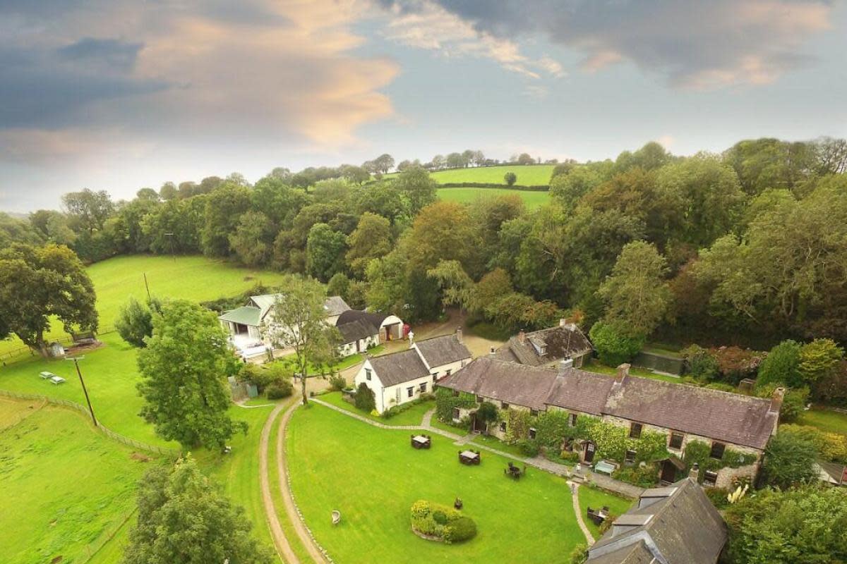 The Clydey Cottages holiday park business in Pembrokeshire is on the market for £2,000,000. <i>(Image: Rightmove)</i>