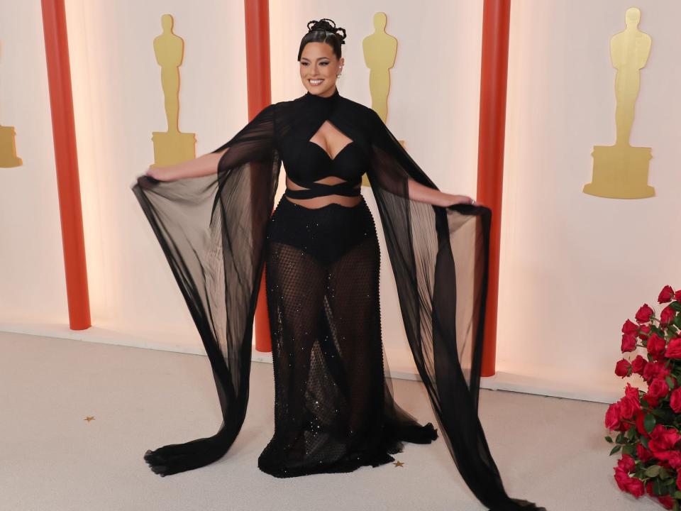 Ashley Graham attends the 2023 Academy Awards.