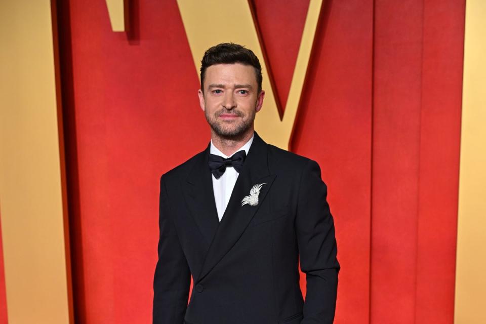 Police says Justin Timberlake was arrested for driving while intoxicated (PA Wire)