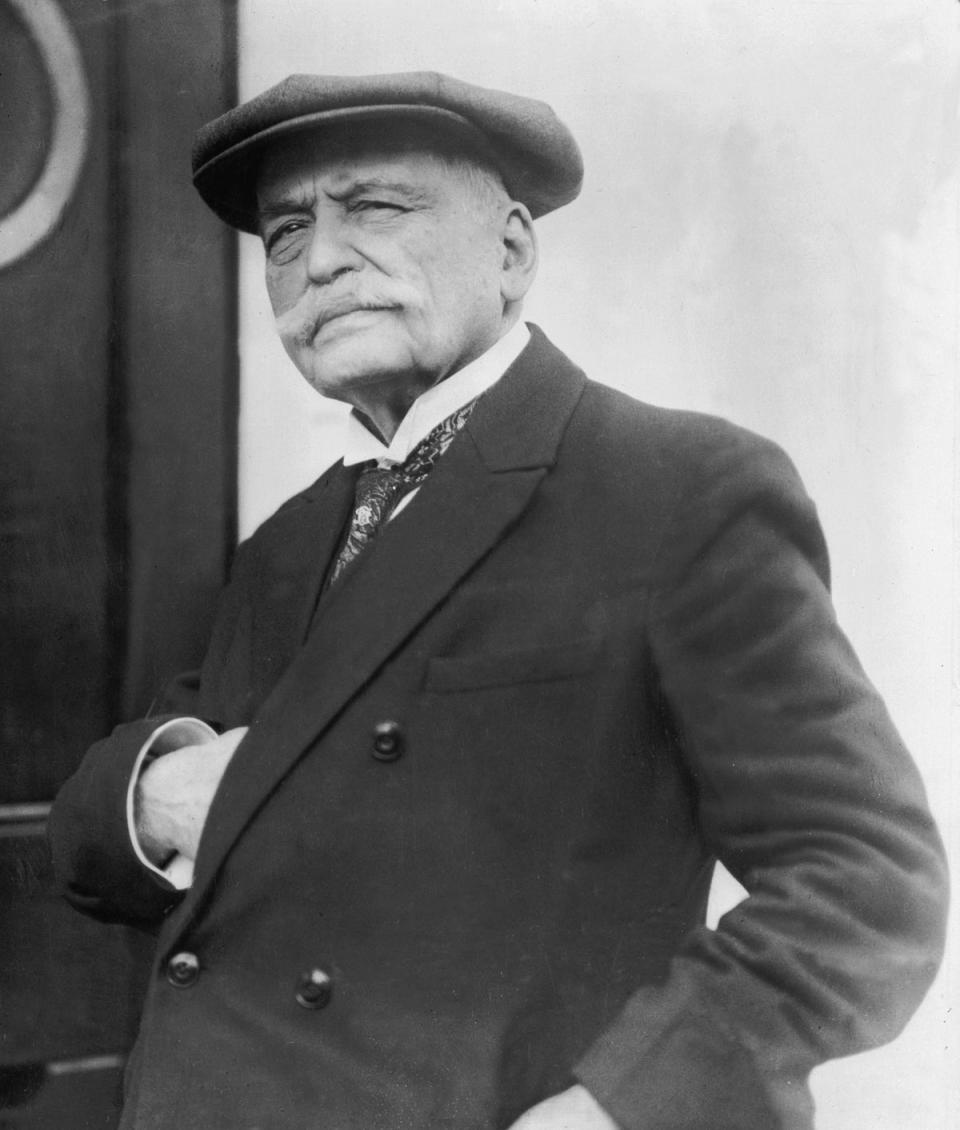 Chef Auguste Escoffier, who invented the French kitchen brigade, pictured circa 1915 (Hulton Archive/Getty Images)