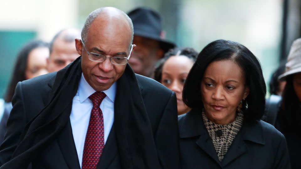 Former U.S. Rep. William Jefferson was sentenced to 13 years in prison in 2009 after being convicted of 11 counts of corruption related to using his office to solicit bribes. The Louisiana Democrat was also ordered to forfeit $470,000. - Mark Wilson/Getty Images