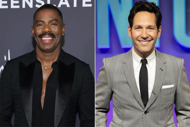 <p>Natasha Campos/Getty Images; Samir Hussein/WireImage</p> Colman Domingo; Paul Rudd