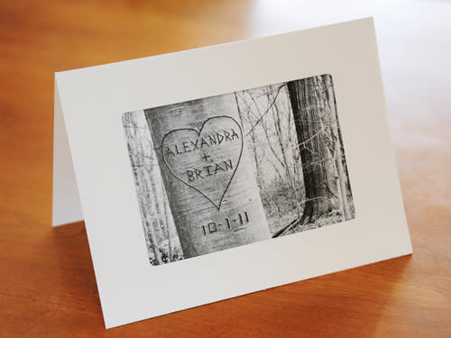 Personalized Love Tree Card