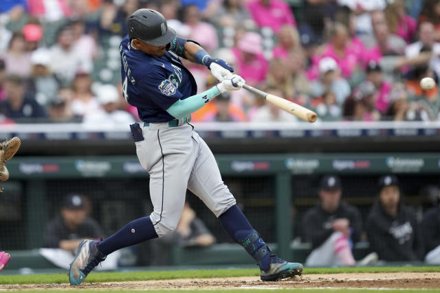 Rodríguez homers and drives in 4 to lead Mariners past Tigers 9-2