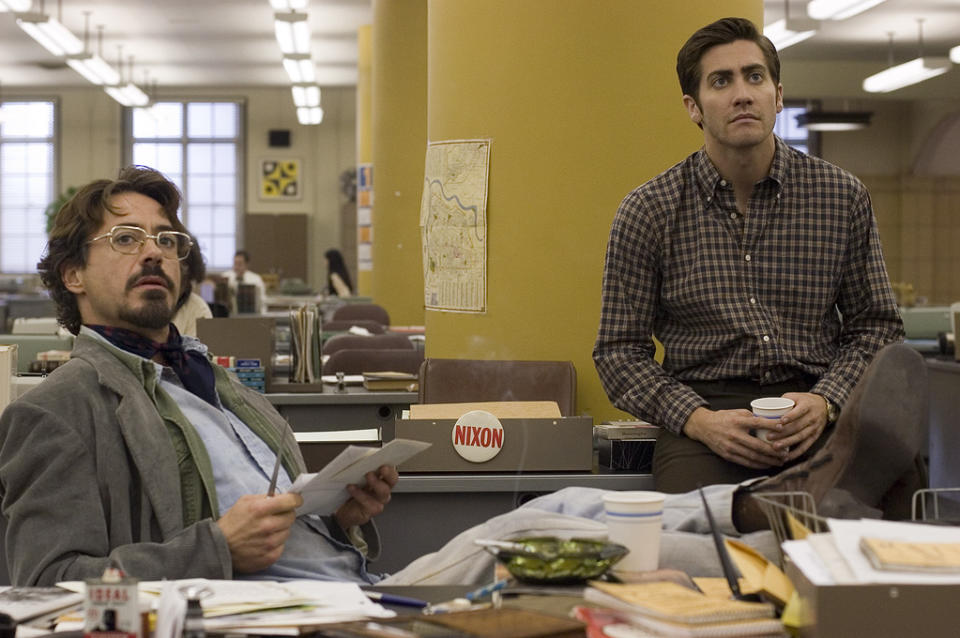 12. Zodiac (David Fincher, 2007): Jake Gyllenhall acompaña a los futuros Vengadores Robert Downey Jr. y Mark Ruffalo en esta historia real de periodistas e investigadores que intentan descubrir la identidad de un asesino serial que azotó San Francisco en la década del ‘70.