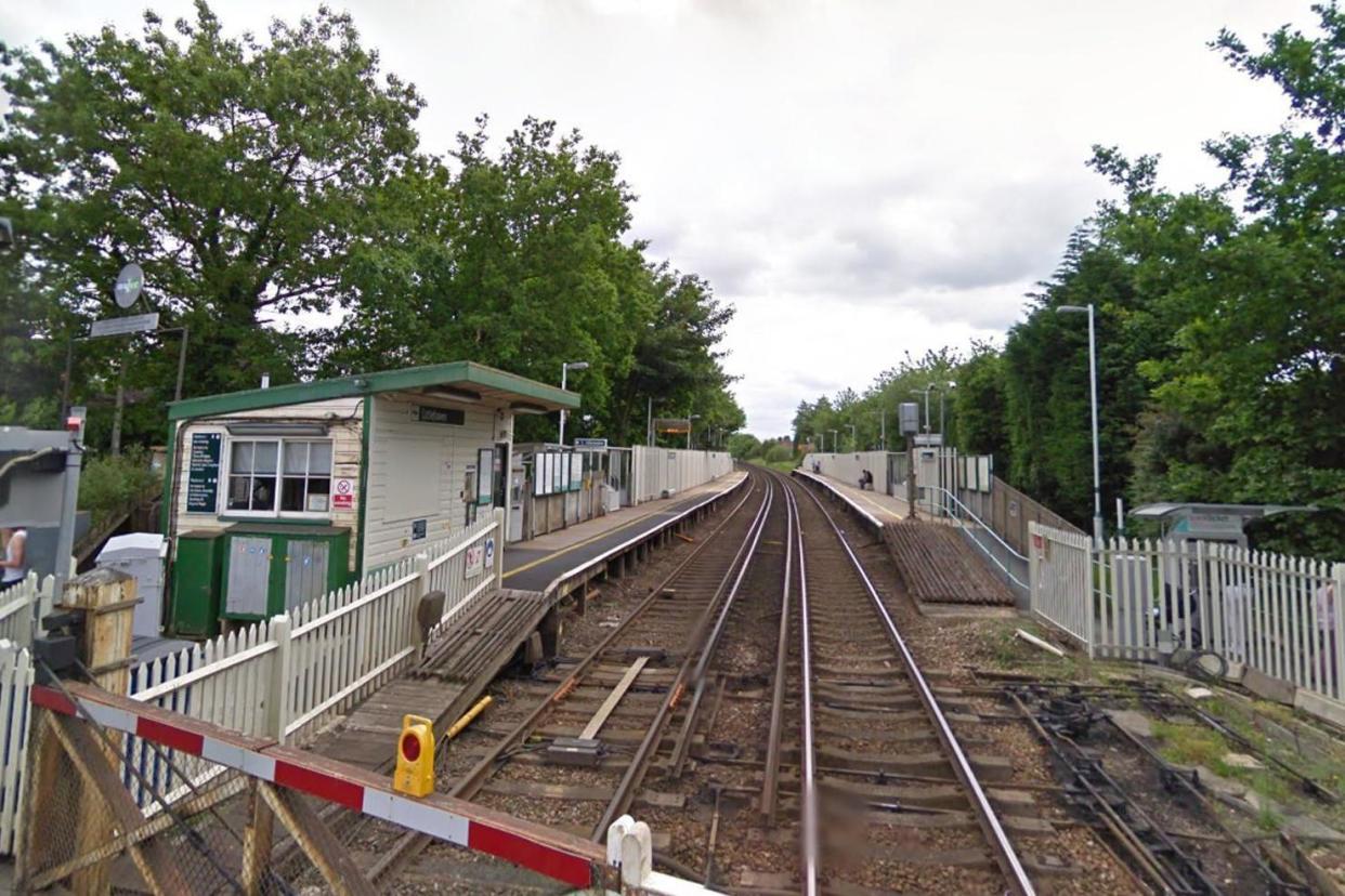 Rail services to Sussex were disrupted after police closed off Littlehaven station: Google