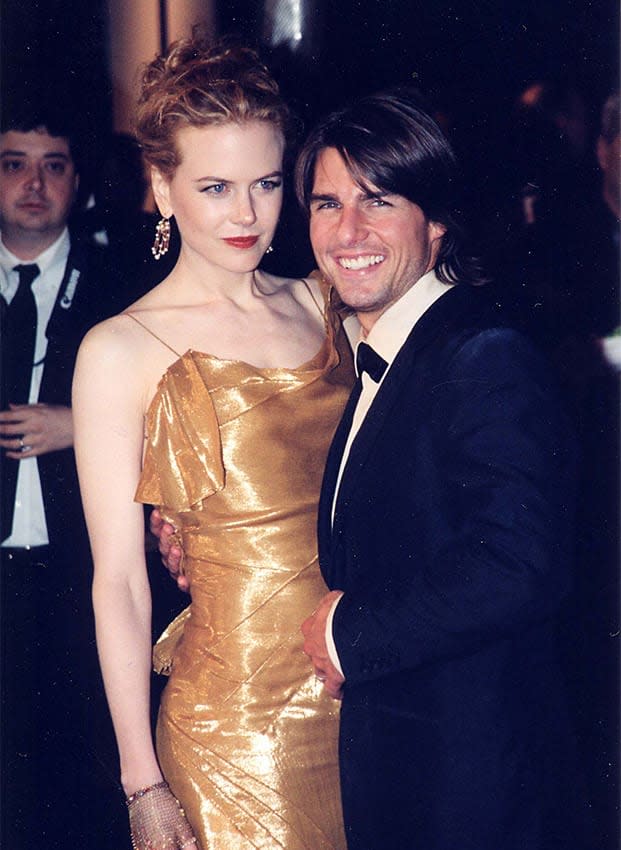 Tom Cruise y Noicole Kidman en los Oscars de 2000