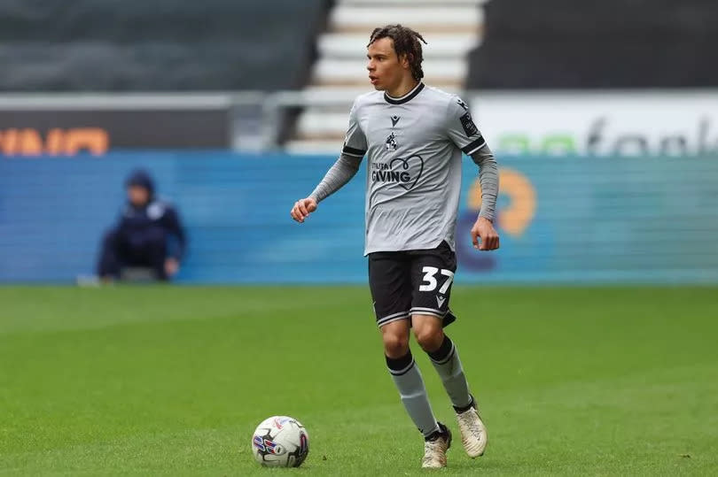 Kofi Shaw made his first-team debut for Bristol Rovers on the final day at Wigan -Credit:Paul Greenwood/EFL