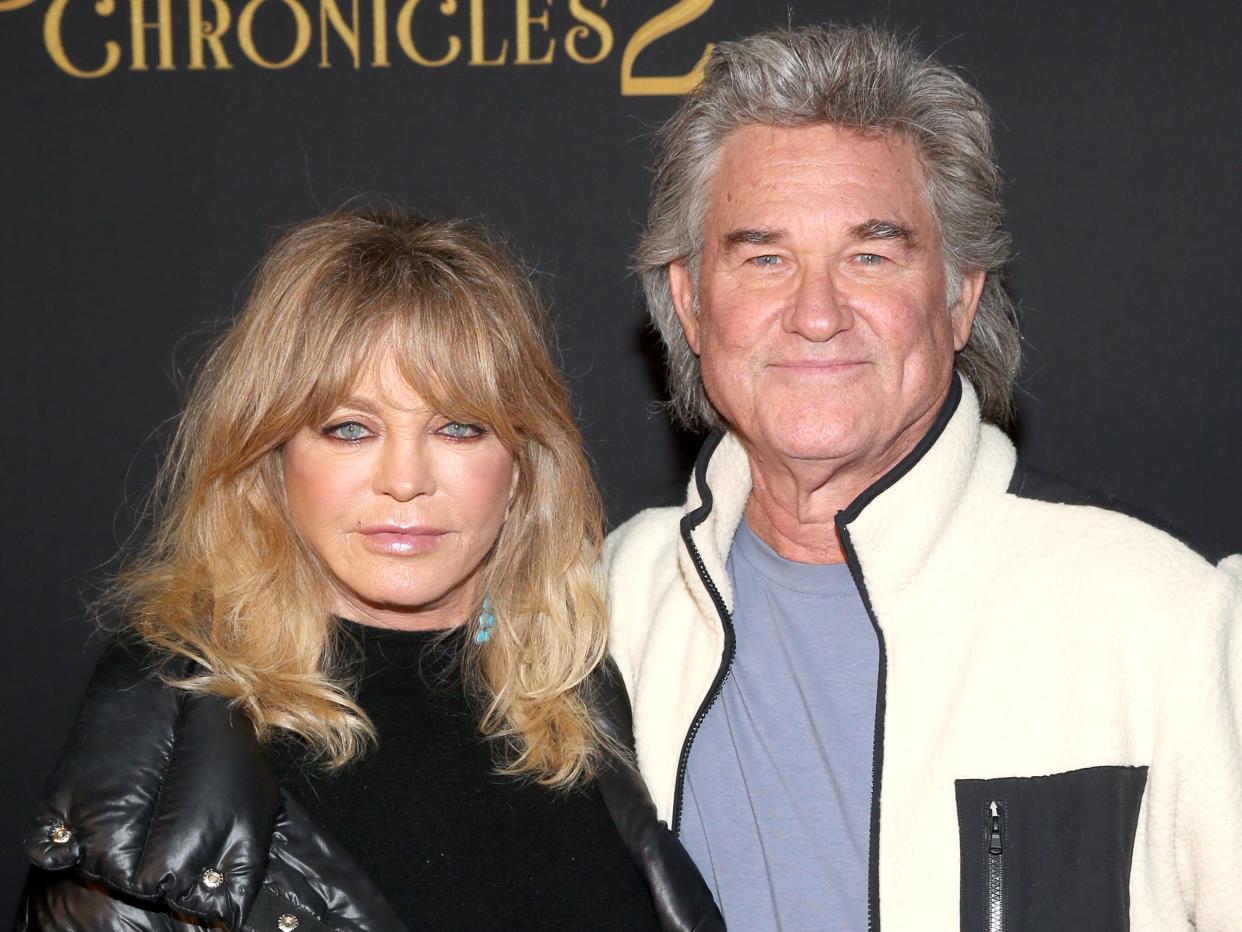 Goldie Hawn and Kurt Russell in 2020.