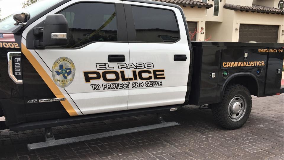 El Paso Police Department Crime Scene Unit vehicle. File art.