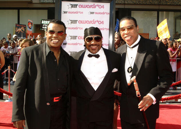 Isley Brothers Ronald, Ernie and Rudolph