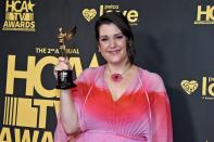 <p>Lynskey is up for the Best Actress in a Drama Series trophy but is already a TV veteran with runs on shows like “Two and a Half Men” and “Over The Garden Wall” as a voice actor.</p>