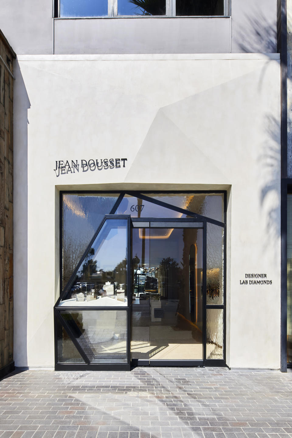 The entrance to the Jean Dousset store.