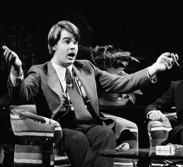 Dan Aykroyd on “Saturday Night Live” in 1976. (Photo: NBC via Getty Images)