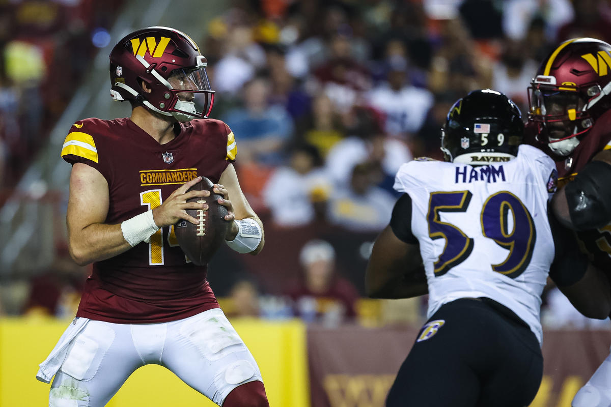 Sam Howell, nombrado el QB titular de los Washington Commanders