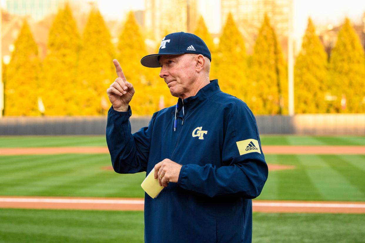 Georgia Tech head baseball coach Danny Hall, who led Kent State's program from 1988-93, will bring his Yellow Jackets to town to face the Golden Flashes on Tuesday.