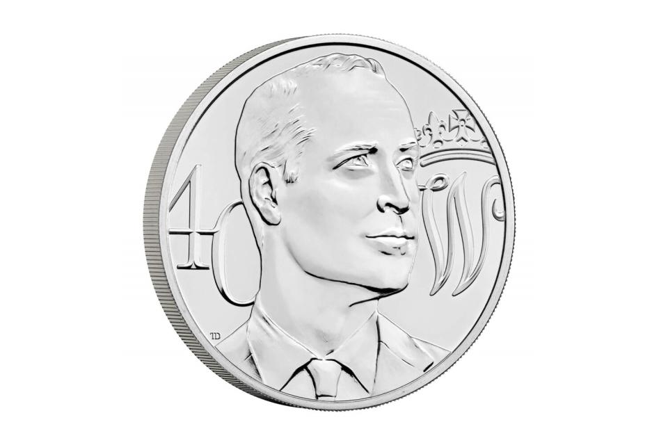 The 40th Birthday of HRH The Duke of Cambridge 2022 UK £5 Brilliant Uncirculated Coin