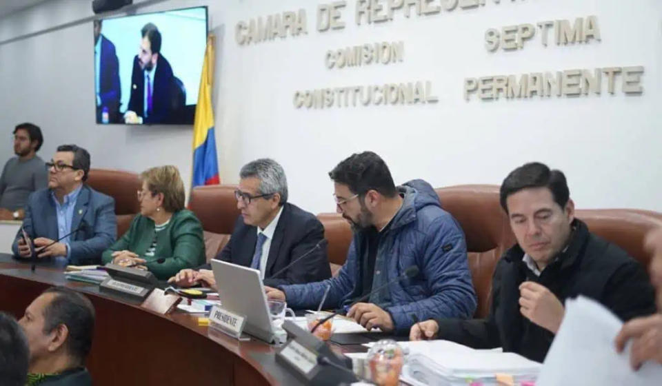 Debate de reforma laboral en la Comisión Séptima de la Cámara