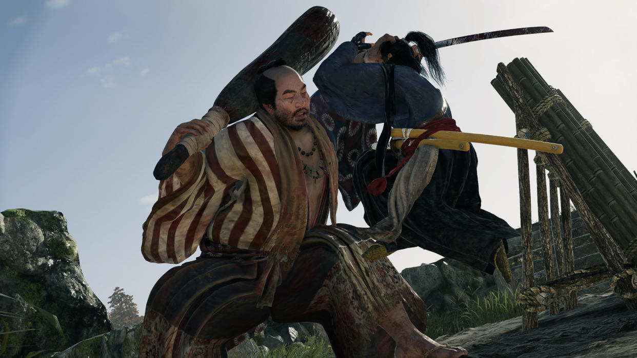  Combat in Rise of the Rōnin. 