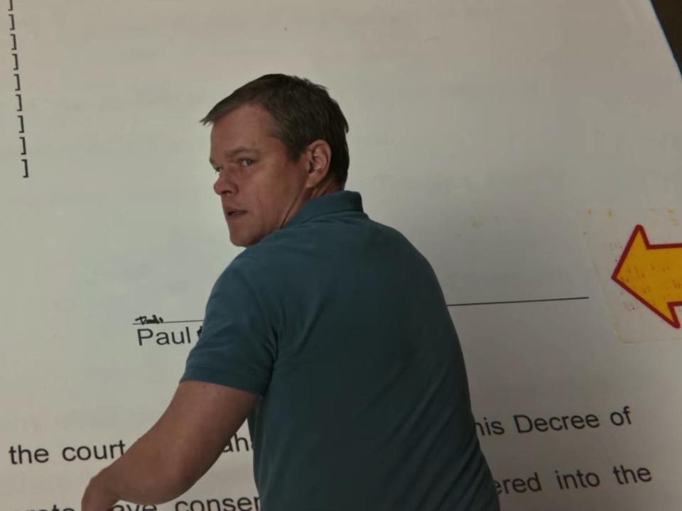 Matt Damon in "Downsizing" (2017).