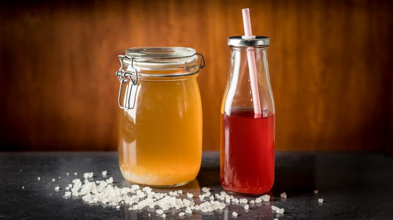 Water kefir and kefir granules