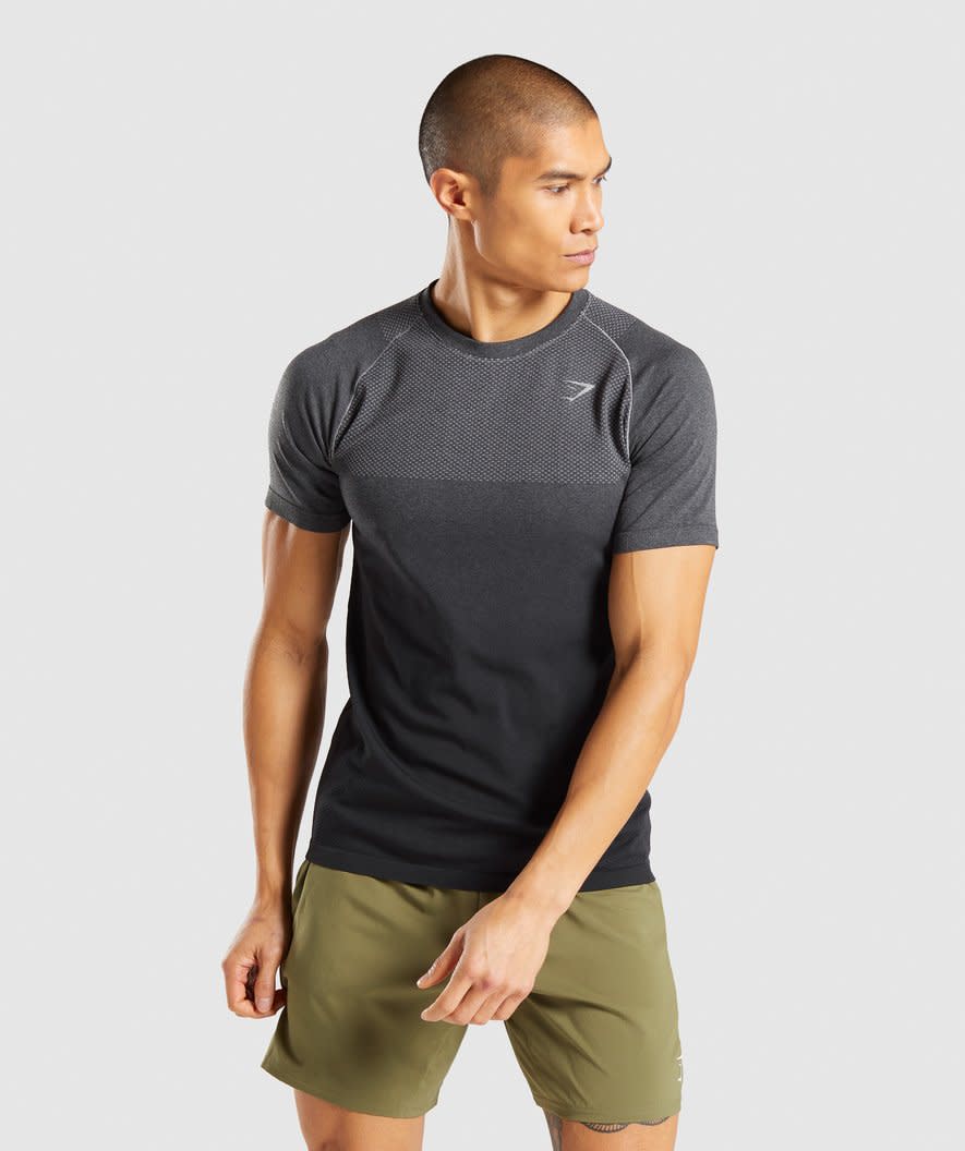 Vital Ombre Seamless T-Shirt. Image via Gymshark.