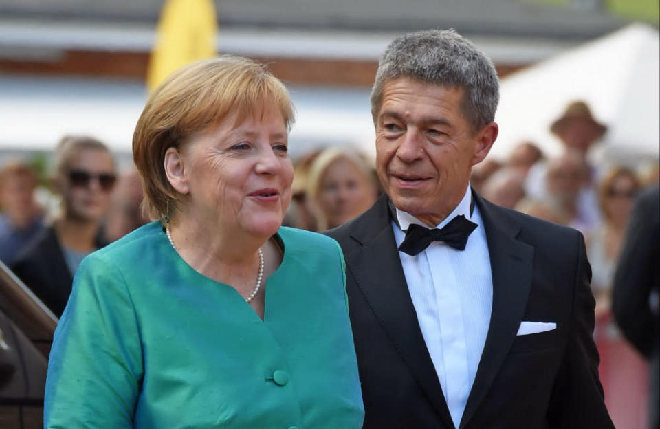 Angela Merkel served as chancellor of Germany from 2005 until 2021. She met her current husband Joachim Sauer, back in 1981, but the pair did not get married until 1998. Joachim is a well-renowned physical and theoretical chemistry professor at Berlin’s Humboldt University.