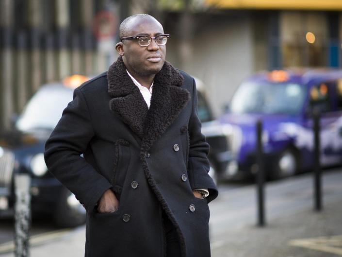 Edward Enninful during London Fashion Week in 2015 (Getty)