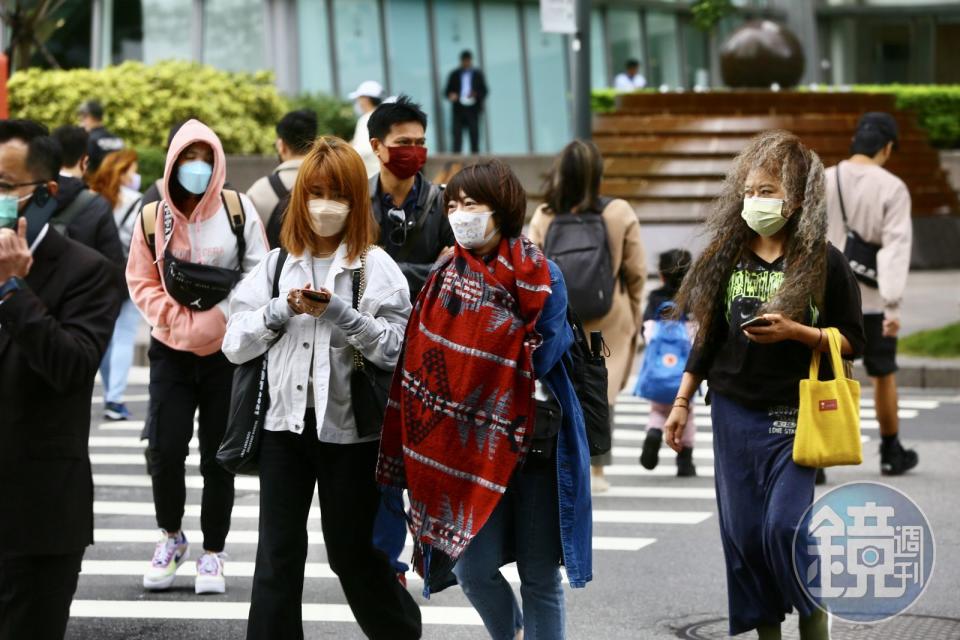 今明兩天將受到強烈大陸冷氣團影響，各地天氣寒冷，而其強度不排除達到寒流等級。（示意圖，本刊資料照）