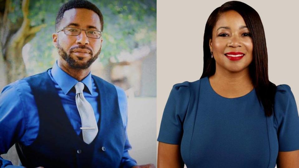 Incumbent Brandon Ellington and Melissa Patterson Hazley faced off for the 3rd District at large seat on the Kansas City Council.