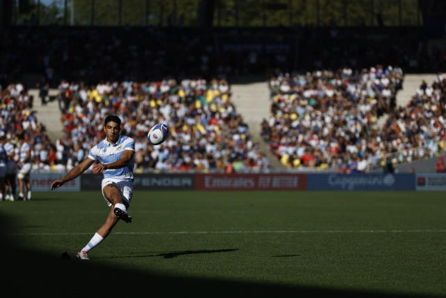 Argentina thrash Chile to set up Rugby World Cup decider against Japan