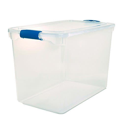 1) Homz Modular Stackable Storage Bin