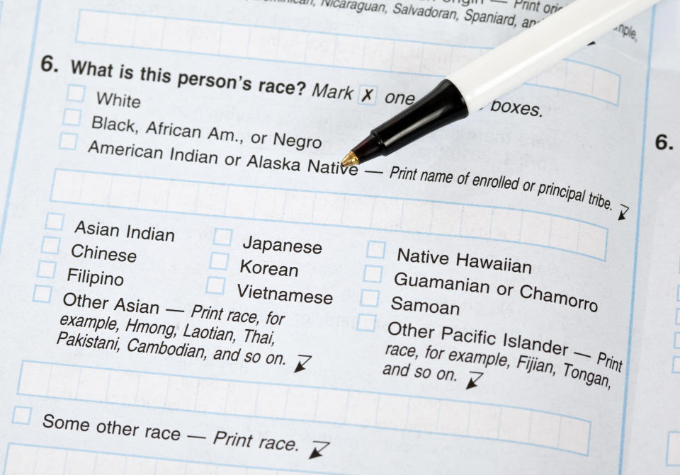 Census questionnaire 