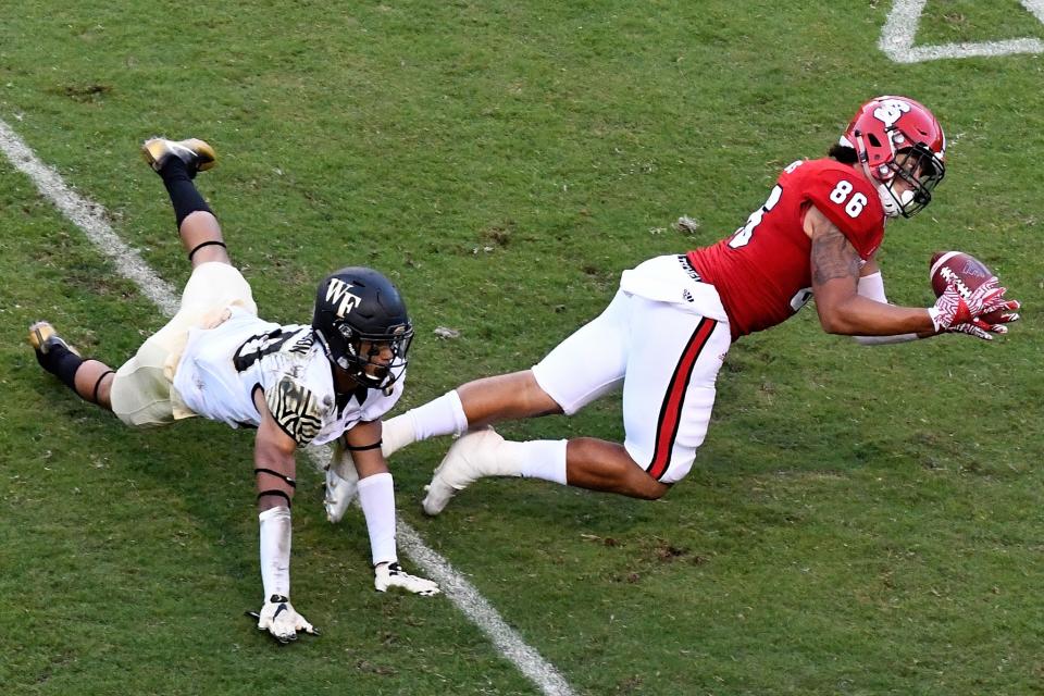 Thaddeus Moss was NC State’s top recruit in 2016. (Photo by Mike Comer/Getty Images)