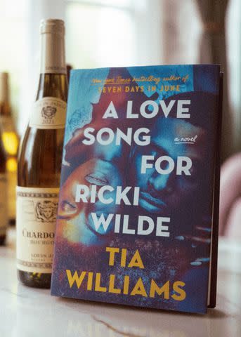 <p>Yulin Kuang/Maison Louis Jadot</p> 'A Love Song for Ricki Wilde' by Tia Williams is paired with Chardonnay Bourgogne