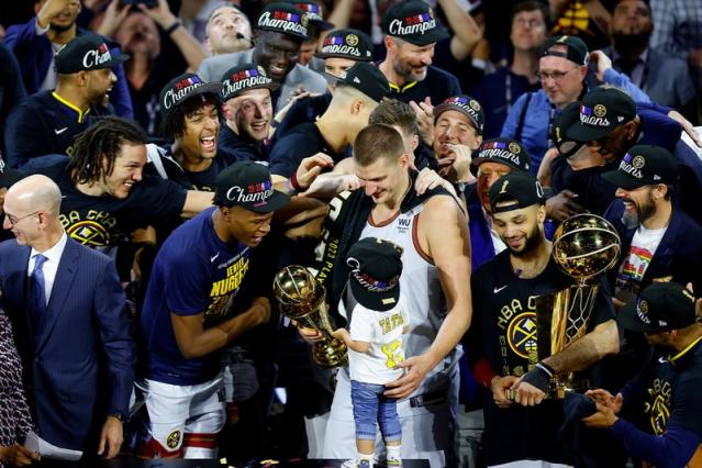 Nikola Jokic wins NBA Finals MVP award as Nuggets defeat Heat for first  championship 