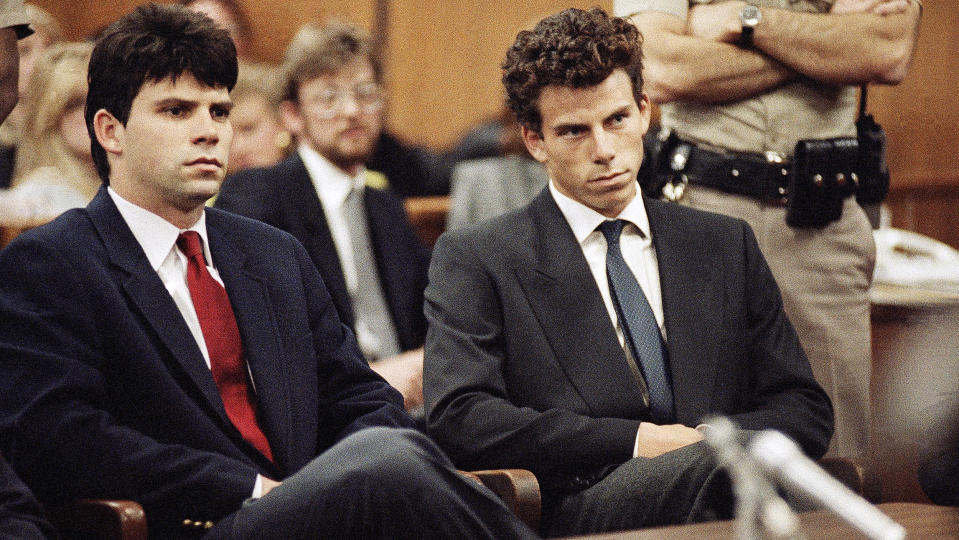 Menendez Brothers Trial 1990 (Nick Ut / ASSOCIATED PRESS)