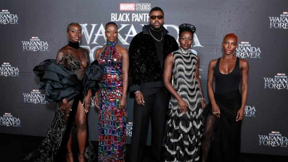 Black Panther Wakanda Forever Press tour Premiere theGrio.com