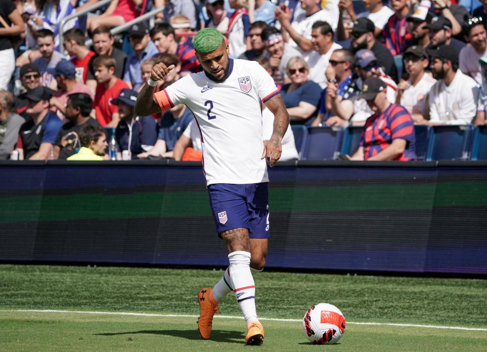 DeAndre Yedlin is the only USMNT player with World Cup experience.