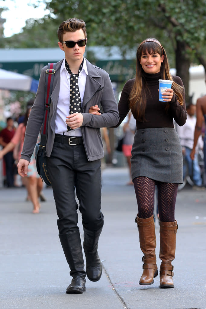 2 hot 2 handle, Chris Colfer, Lea Michele