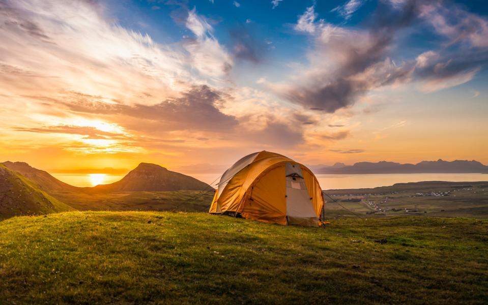 Wild camping - Getty