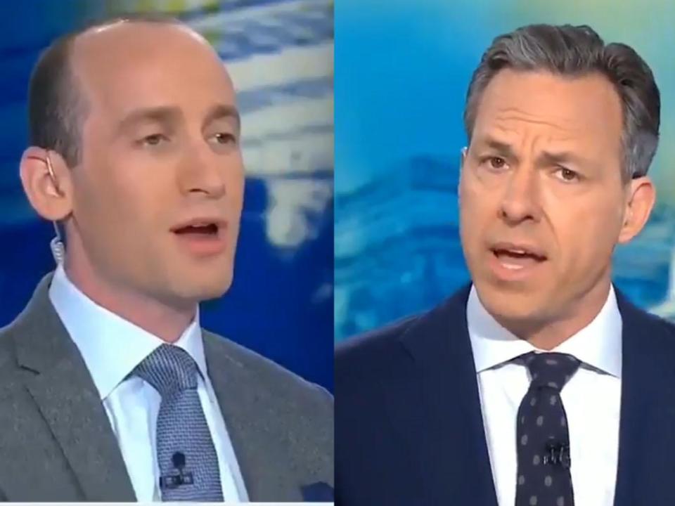 Leaked CNN transcript reveals Stephen Miller's off-camera argument with Jake Tapper: 'You should be ashamed of yourself'