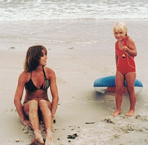 <p>Michelle McCool Instagram </p> Michelle McCool as a kid with her mother